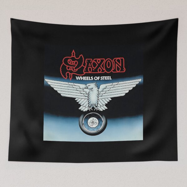 Item preview,  Saxon - Wheels Of Steel Album 1980 designed and sold by FutureStudio.