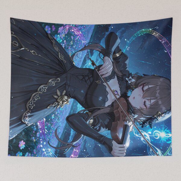 Item preview, MEI The Sad Violinist Gothic Dress Starry Night designed and sold by BorgSpareParts.