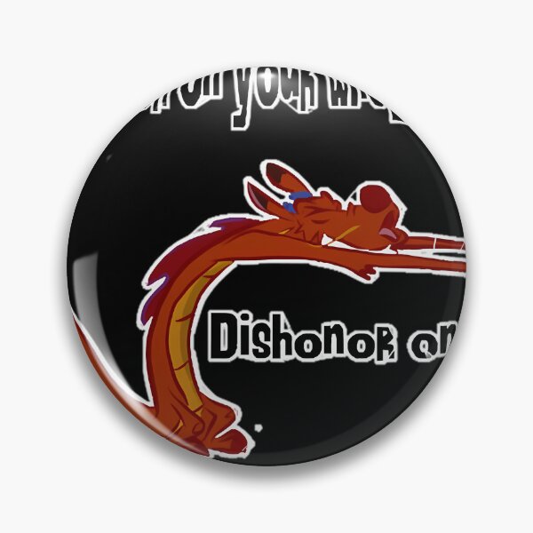 Item preview, Mushu Dishonor designed and sold by homelessthebob.