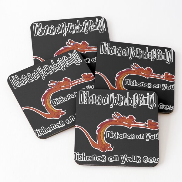 Item preview, Mushu Dishonor designed and sold by homelessthebob.