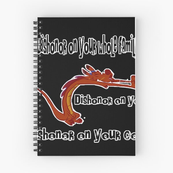 Item preview, Mushu Dishonor designed and sold by homelessthebob.