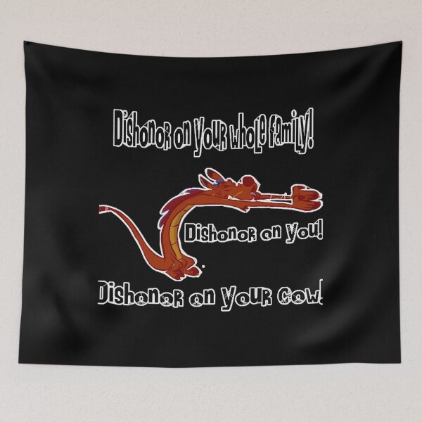 Item preview, Mushu Dishonor designed and sold by homelessthebob.