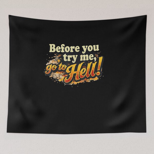 Item preview, Bold Retro Attitude Statement Design designed and sold by HUTEND.