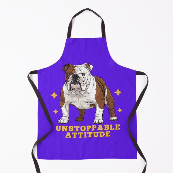 Item preview, Unstoppable Attitude Bulldog - Powerful Animal Streetwear designed and sold by M.Store.