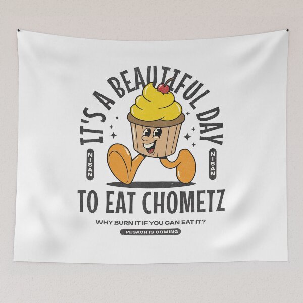 Item preview, Eat Chometz - Pesach Is Coming designed and sold by Amber Dove Studio.