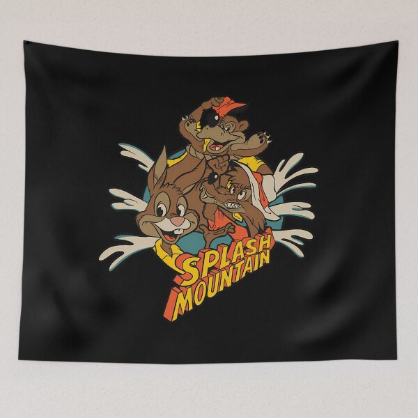 Item preview,  Splash Mountain Retro Logo designed and sold by homelessthebob.