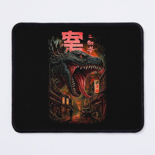 Item preview, Kaiju Night — Neon Monster on Tokyo Street T-Shirt designed and sold by PSYNOVA.