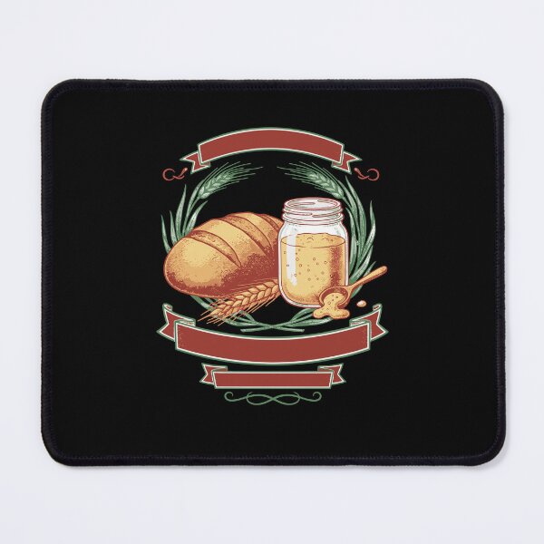 Item preview, sourdough Bread Baking Baker Sourdough Starter Jar designed and sold by LuminOrb.