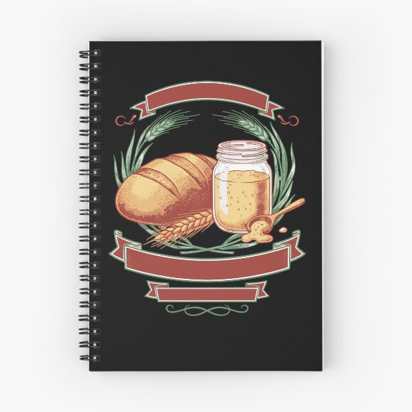 Item preview, sourdough Bread Baking Baker Sourdough Starter Jar designed and sold by LuminOrb.