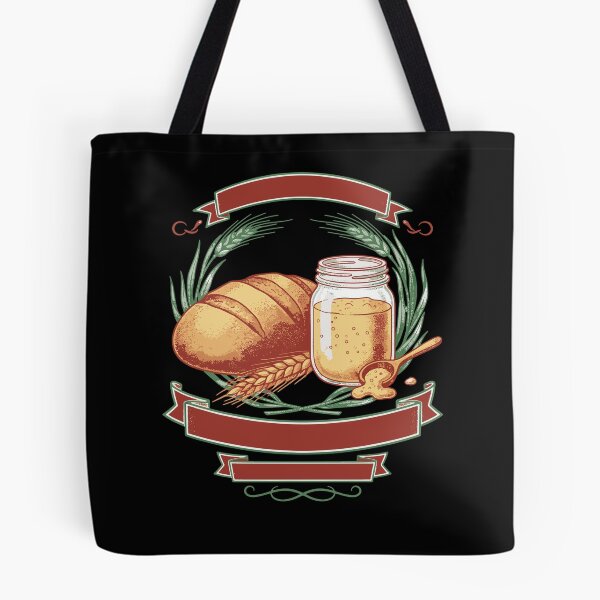Item preview, sourdough Bread Baking Baker Sourdough Starter Jar designed and sold by LuminOrb.