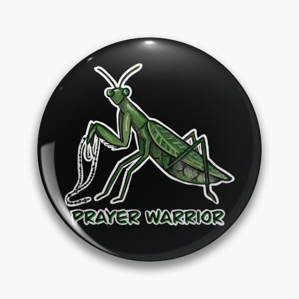Item preview, Prayer Warrior Praying Mantis  designed and sold by JacquelinePerki.
