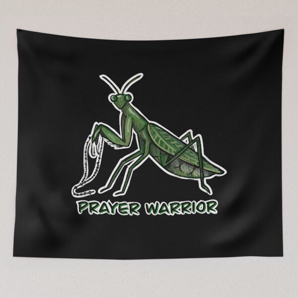 Item preview, Prayer Warrior Praying Mantis  designed and sold by JacquelinePerki.