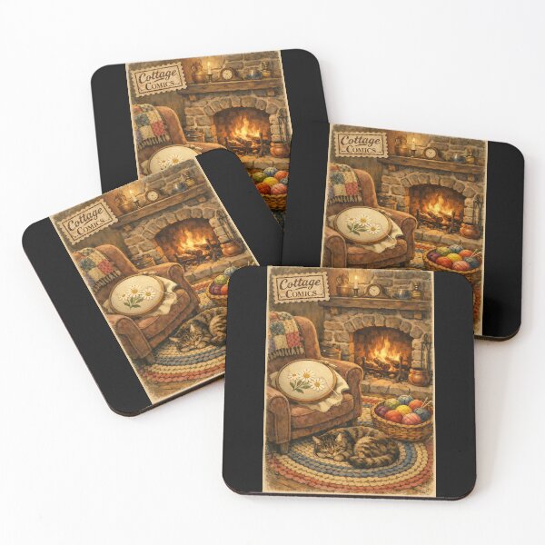 Item preview, The Embroiderer’s Hearth - Cozy Cottagecore designed and sold by bapupa.