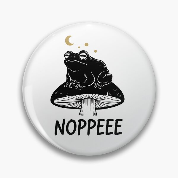 Item preview, Nope Frog designed and sold by ScratchyVibes.