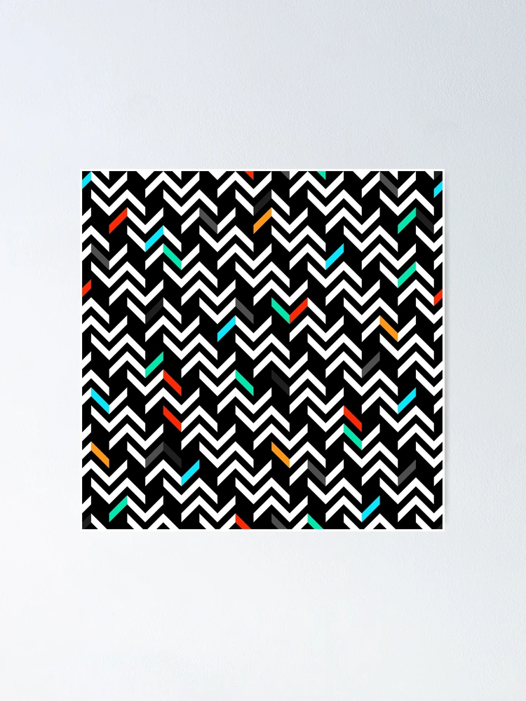 Thumbnail 1 of 3, Poster, Point Line Pattern Design designed and sold by Erlin Rudho.