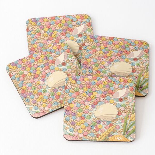 Item preview, Kawaii Cornflakes in a Milk Sea designed and sold by M-Y-A-R-T-.