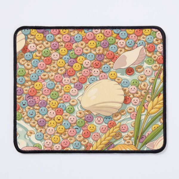 Item preview, Kawaii Cornflakes in a Milk Sea designed and sold by M-Y-A-R-T-.