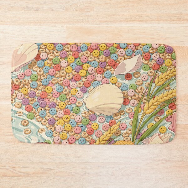 Item preview, Kawaii Cornflakes in a Milk Sea designed and sold by M-Y-A-R-T-.