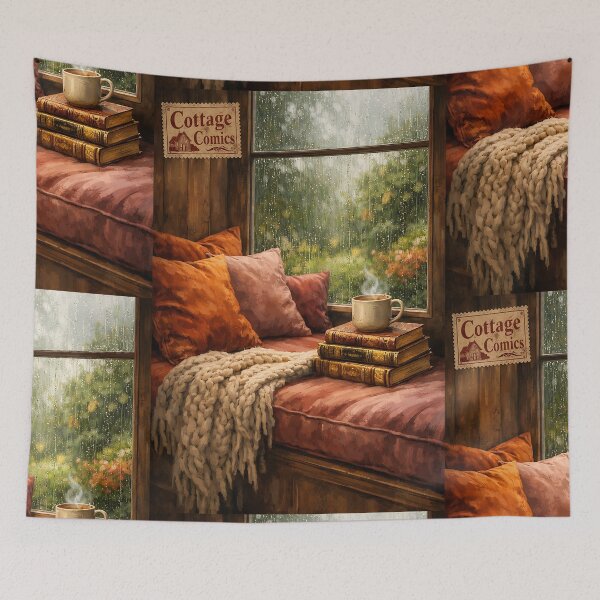 Item preview, The Nook of a Thousand Stories - Cozy Cottagecore designed and sold by bapupa.