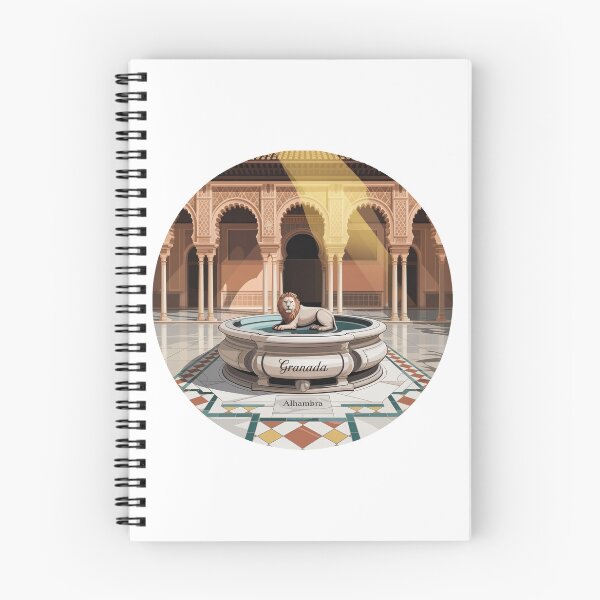 Item preview, Granada España Pixel Art: Generalife Gardens designed and sold by CircinusStore.