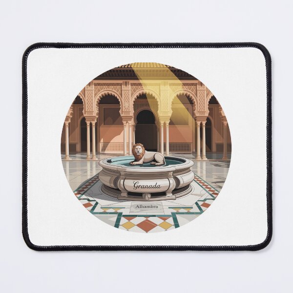 Item preview, Granada España Pixel Art: Generalife Gardens designed and sold by CircinusStore.