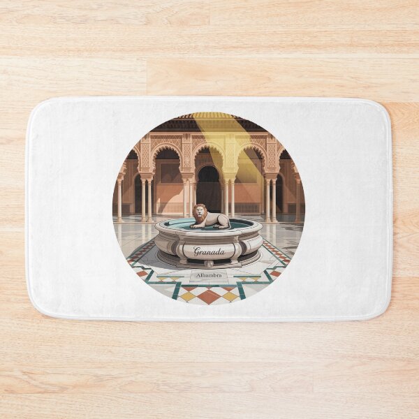 Item preview, Granada España Pixel Art: Generalife Gardens designed and sold by CircinusStore.