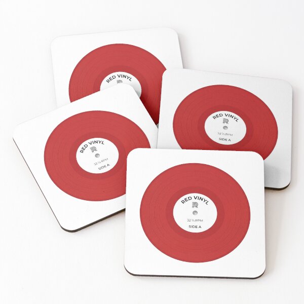 Item preview, Red Vinyl Record | Red Record designed and sold by Art for Every Person.