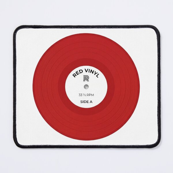 Item preview, Red Vinyl Record | Red Record designed and sold by Art for Every Person.