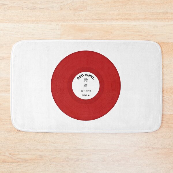Item preview, Red Vinyl Record | Red Record designed and sold by Art for Every Person.