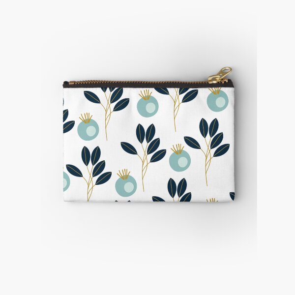 Item preview, Blue Bold Floral Wallpaper designed and sold by MathisDesigns.