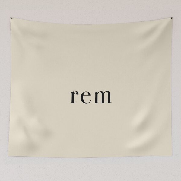 Item preview, REM - black designed and sold by KaiDee.