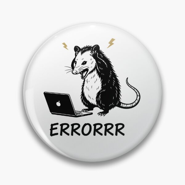 Artikelvorschau, Fehler Opossum entworfen und verkauft von ScratchyVibes.