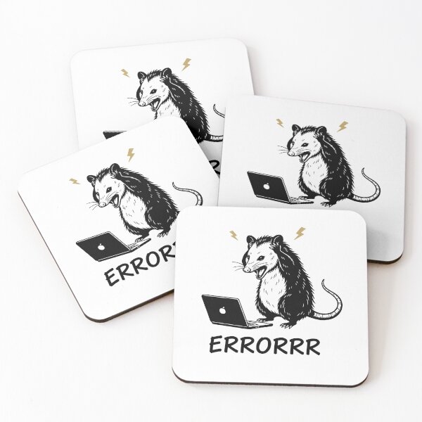 Item preview, Error Opossum designed and sold by ScratchyVibes.