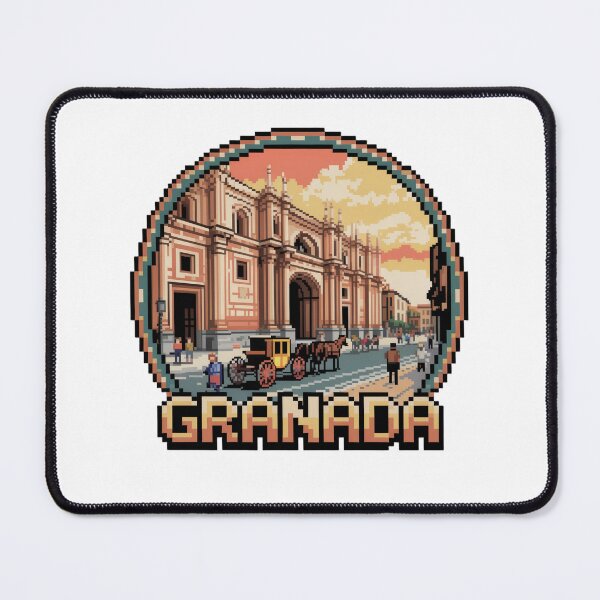 Item preview, Granada España Pixel Art: Historic Street designed and sold by CircinusStore.