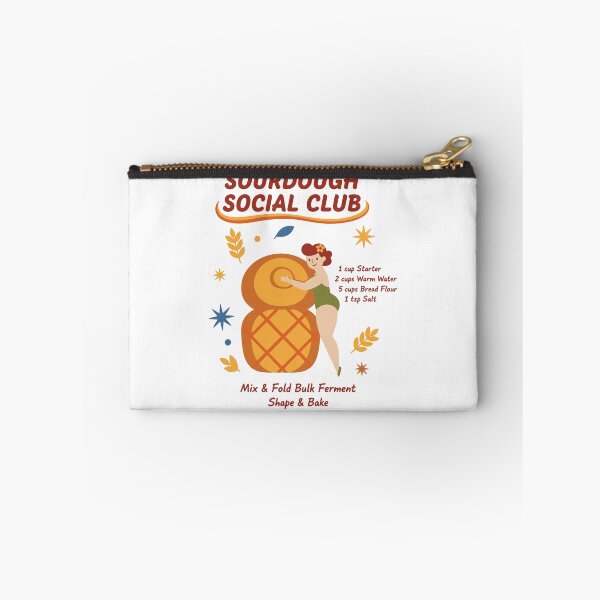 Item preview, Sourdough Social Club Baking Era Bread Making designed and sold by LuminOrb.