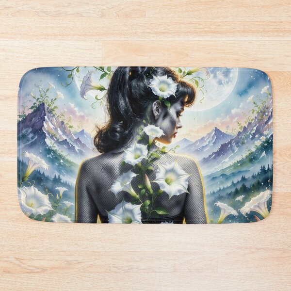 Item preview, Blooming Moonflower Lady designed and sold by M-Y-A-R-T-.