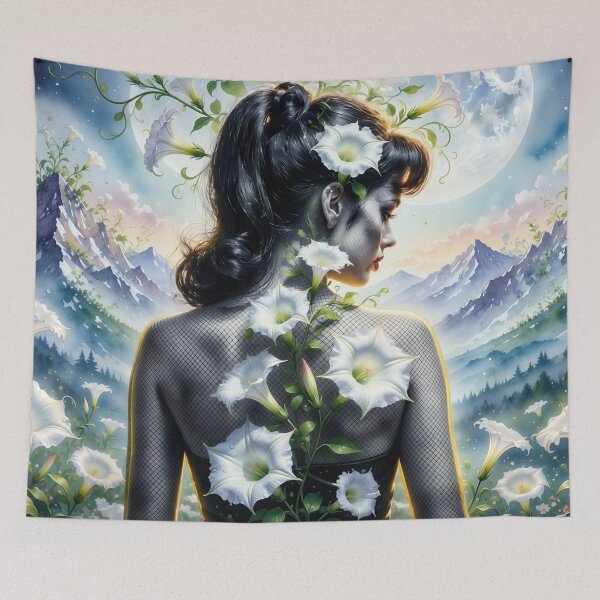 Item preview, Blooming Moonflower Lady designed and sold by M-Y-A-R-T-.