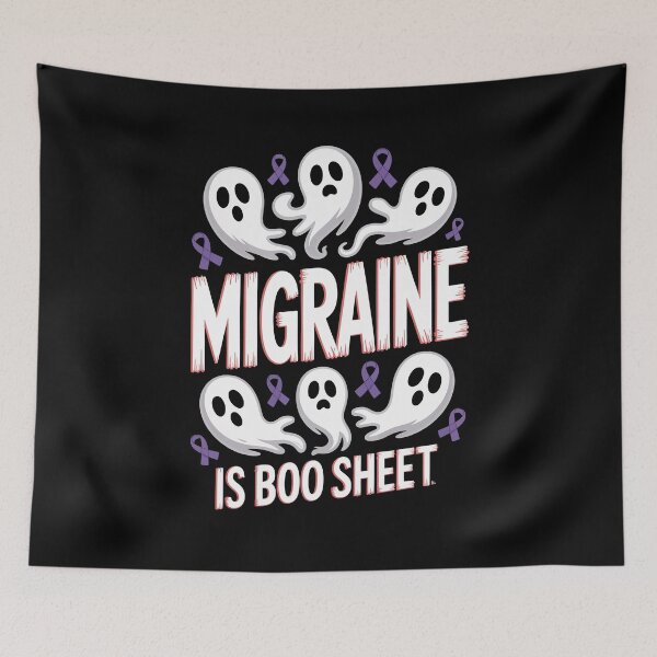 Item preview, migraine is boo sheet designed and sold by jkrphoto.