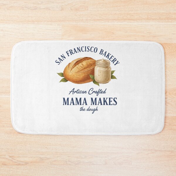 Artikelvorschau, Sauerteigbrot Backen Bäckerin Mama Macht Den Teig entworfen und verkauft von LuminOrb.