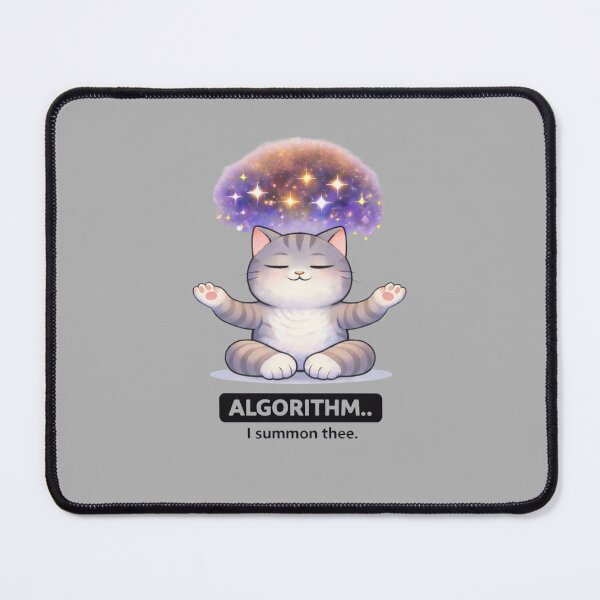 Item preview, Algorithm I Summon Thee Funny Creator Life Cat Meme Design designed and sold by Mindworx21.