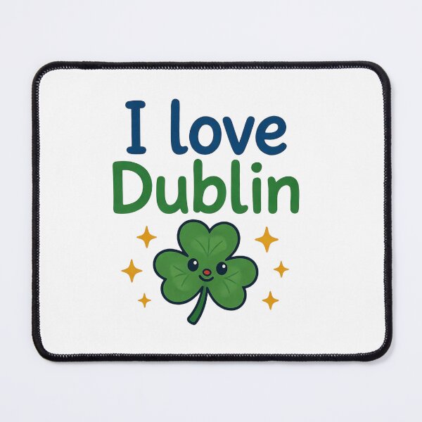 Item preview, Dublin Ireland St. Patrick's Day Cheers | Funny Bearded Man with Beer Mug & Shamrock T-Shirt designed and sold by Sushikidsntod.