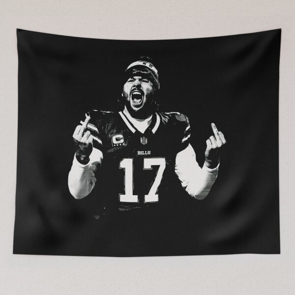 Item preview, Midle finger josh allen 90s  designed and sold by EnderKillerYT.