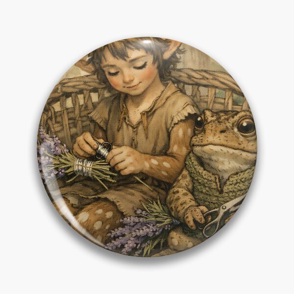 Item preview, The Faun’s Herb-Binding Porch - Magical Cottagecore designed and sold by bapupa.