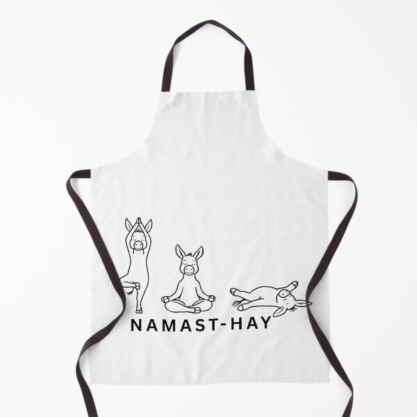 Item preview, Namast-Hay Funny Donkey Yoga Design – Meditation Yoga Pun Gift designed and sold by OneStopDonkeyShop.