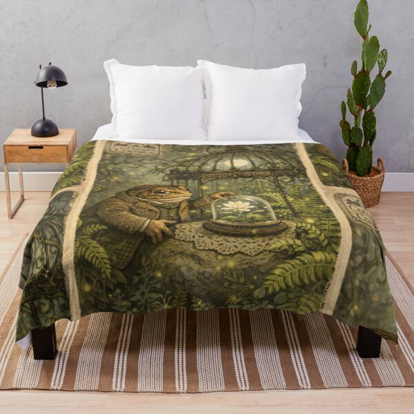 Item preview, The Toad’s Botanical Greenhouse - Magical Cottagecore designed and sold by bapupa.