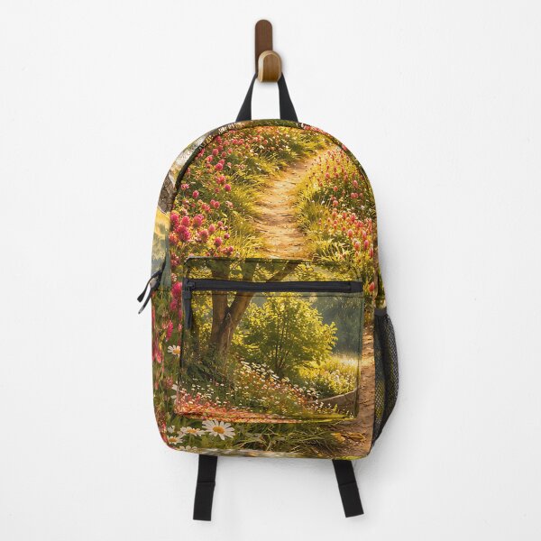 Item preview, Clover-Path to the Brook - Pastoral Cottagecore designed and sold by bapupa.