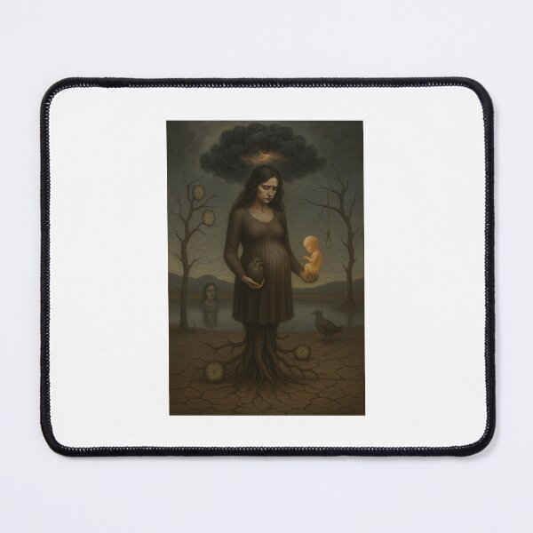 Item preview, Mother of Time – Surreal Dark Symbolic designed and sold by sara16370.