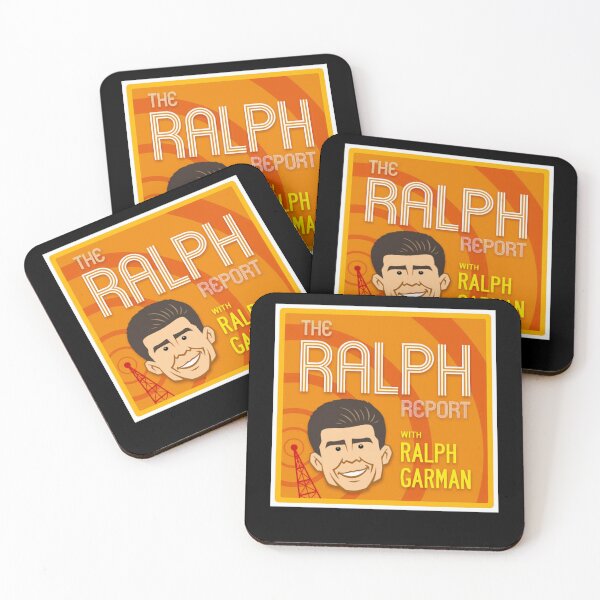 Item preview, Ralph Report Logo With Ralph Garman designed and sold by EnderKillerYT.