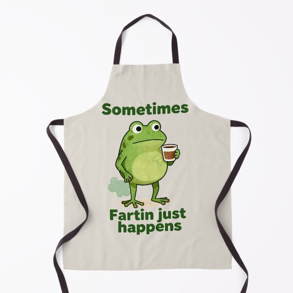 Item preview, Funny Frog Meme Sometimes Fartin Just Happens Coffee Humor designed and sold by AnimalAirtistry.