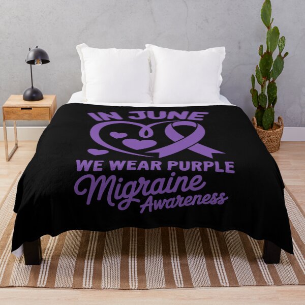 Item preview, June Migraine Awareness designed and sold by jkrphoto.